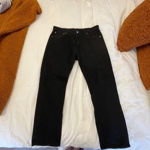 Men’s 501 Levi black jeans